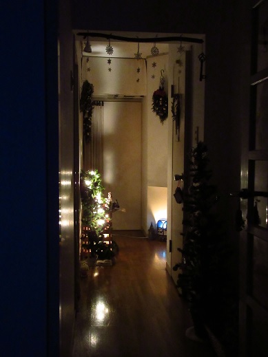 クリスマスインテリア＊廊下１.jpg